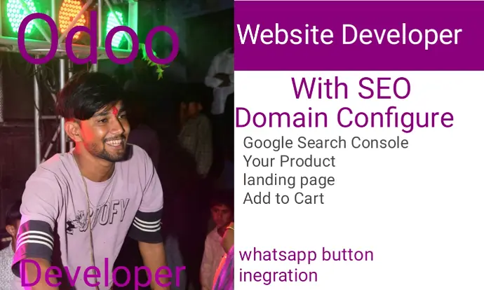 odoo developer, website development odoo developer